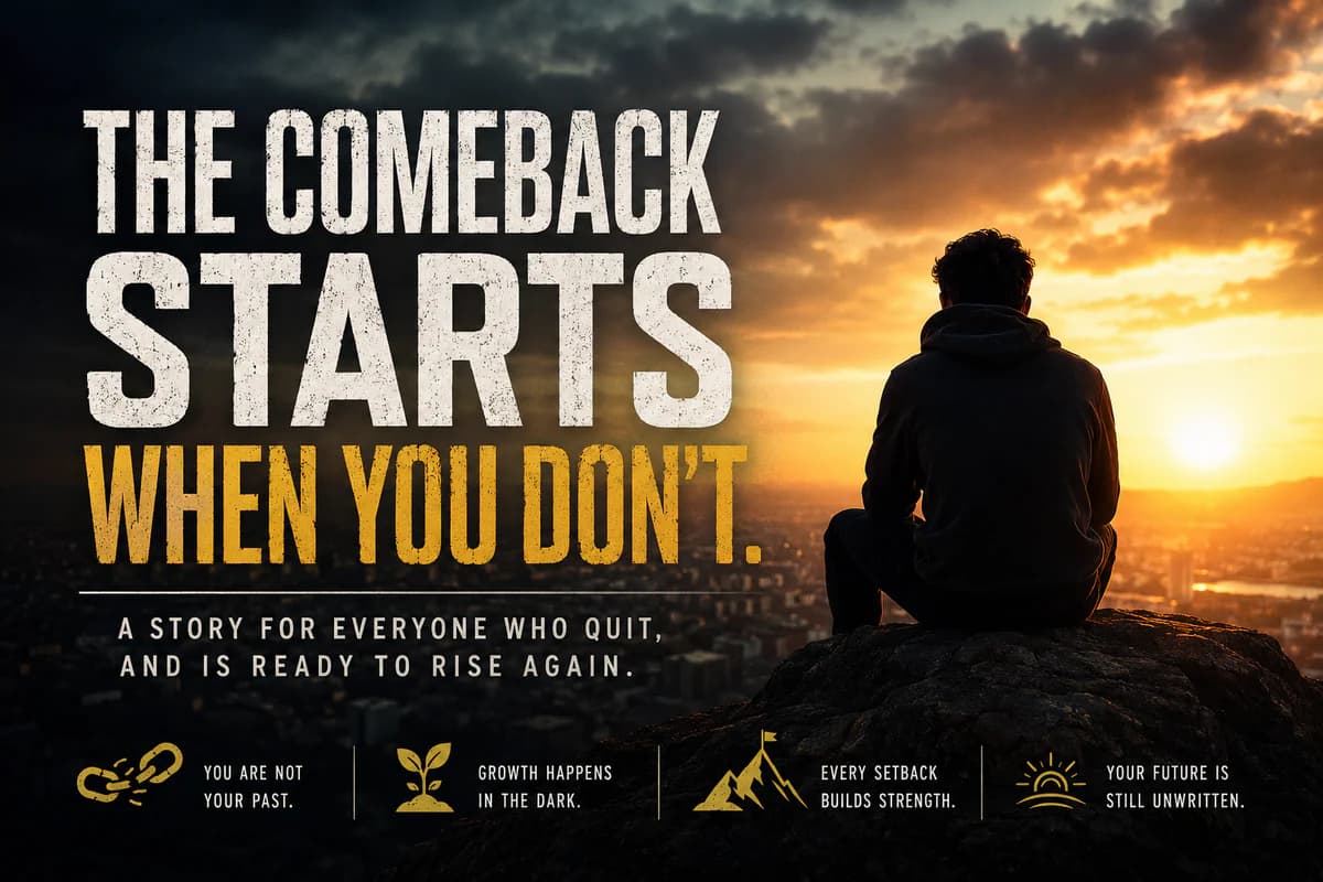 WHEN YOU DON'T QUIT