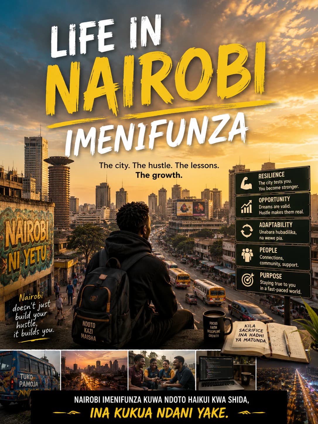 Nairobi imenifunza Character!